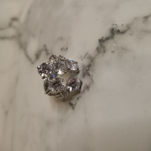 Chloe + Isabel Open Band Cocktail Ring cz